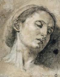 kaufen <b>Giovanni Girolamo</b> Savoldo - Giovanni-Girolamo-Savoldo-Head-of-a-Woman-with-Eyes-Closed-S