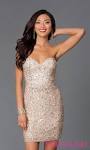 Images for strapless sequin dress