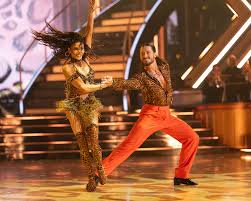 Val Chmerkovskiy and Jenna Dewan on Dancing With the Stars