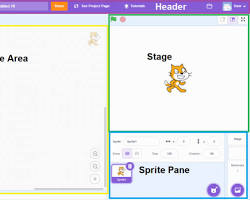 Hình ảnh về Scratch programming interface