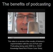 The benefits of podcasting is a thought-provoking video featuring pupils of Andrew Douch, giving feedback on how podcasting helps them learn. - the_benefits_of_podcasting