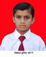 ABDUL GAFFAR. F / M Name : M.ALI Data of Birth : 16-10-2004. Remarks : - 311