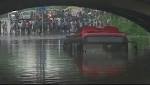 Heavy Rain Delhi Causes Rush