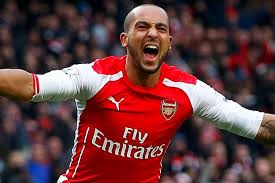 Image result for Welcott scores for Arsenal in NK Dinamo Zagreb championship game