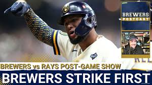 BREWERS POSTCAST: Brewers Take 1-0 World Series Lead! | Chourio, Contreras Deliver