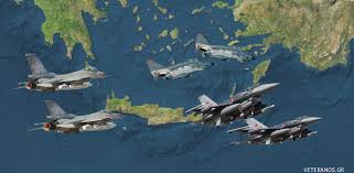Αποτέλεσμα εικόνας για foto εμπλοκης πολεμικών αεροσκαφων ελλαδας τουρκιας