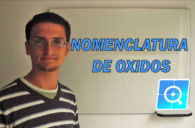 Resultado de imagen para oxido nomenclatura