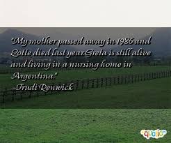 Mother Who Has Passed Quotes. QuotesGram via Relatably.com