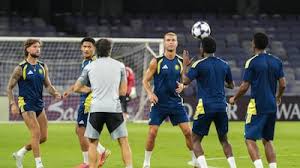 Al Ain and Al Nassr training ahead of ACL match - in pictures