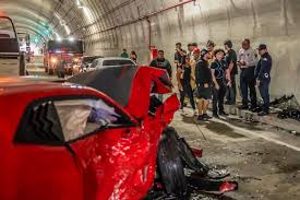 Choque múltiple en el Viaducto Elevado de Tijuana provoca caos vial y deja un lesionado