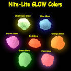 Glow in the dark jig paint