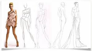 Kết quả hình ảnh cho cách vẽ 1 bản thiết kế thời trang