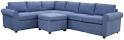 Denim sofa Pottery Barn