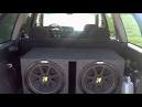 inch kicker competition subs in my Malibu -