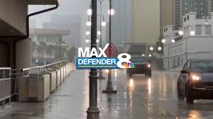 Low-end flood risk Sunday with rounds of rain and storms