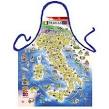 Dressing design italien landkarte