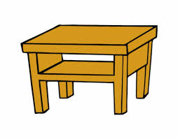 Resultado de imagen para mesa dibujo animado por dentro