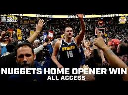 ON THE COURT For Jokic's 35-15-10 & Murray's 42pt in Nuggets Comeback WIN vs Pelicans at Home Opener