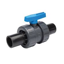 PLASSON EF Double Spigot Ball Valve PVC - JDP
