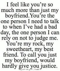 Quotes To Boyfriend on Pinterest | Amazing Boyfriend Quotes, Good ... via Relatably.com