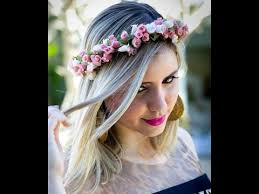 Resultado de imagem para coroa e tiara de flores cabeça