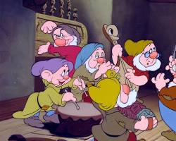 Snow White Disney Movie scene