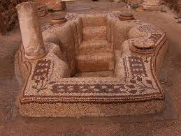 TUNISIE 2007/VESTIGES ROMAINS ET MUSEE DU BARDO/SBEITLA/119 SBEITLA baptistere