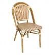 Chaises bistrot rotin