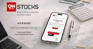 CNN Brasil lança CNN Stocks, plataforma de insights de mercado