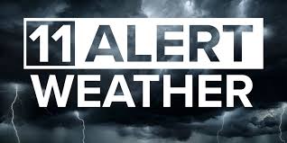 Clouds and a few storms Monday