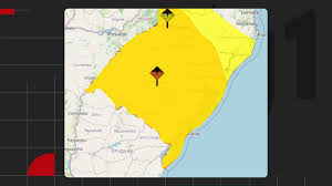 alerta vermelho: tempestade