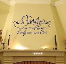 Family Wall Quotes on Pinterest | Vinyl Lettering Quotes, Family ... via Relatably.com