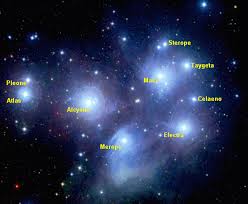 Pleiades star cluster