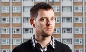 Mike Skinner, photographed outside Kestrel House in London, which is on the cover of his debut album Original Pirate Material. Photograph: David Levene for ... - Mike-Skinner-London-Febru-007