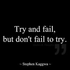 Quotes On Trying And Failing. QuotesGram via Relatably.com