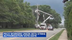 Union representing PECO workers sets strike authorization vote date