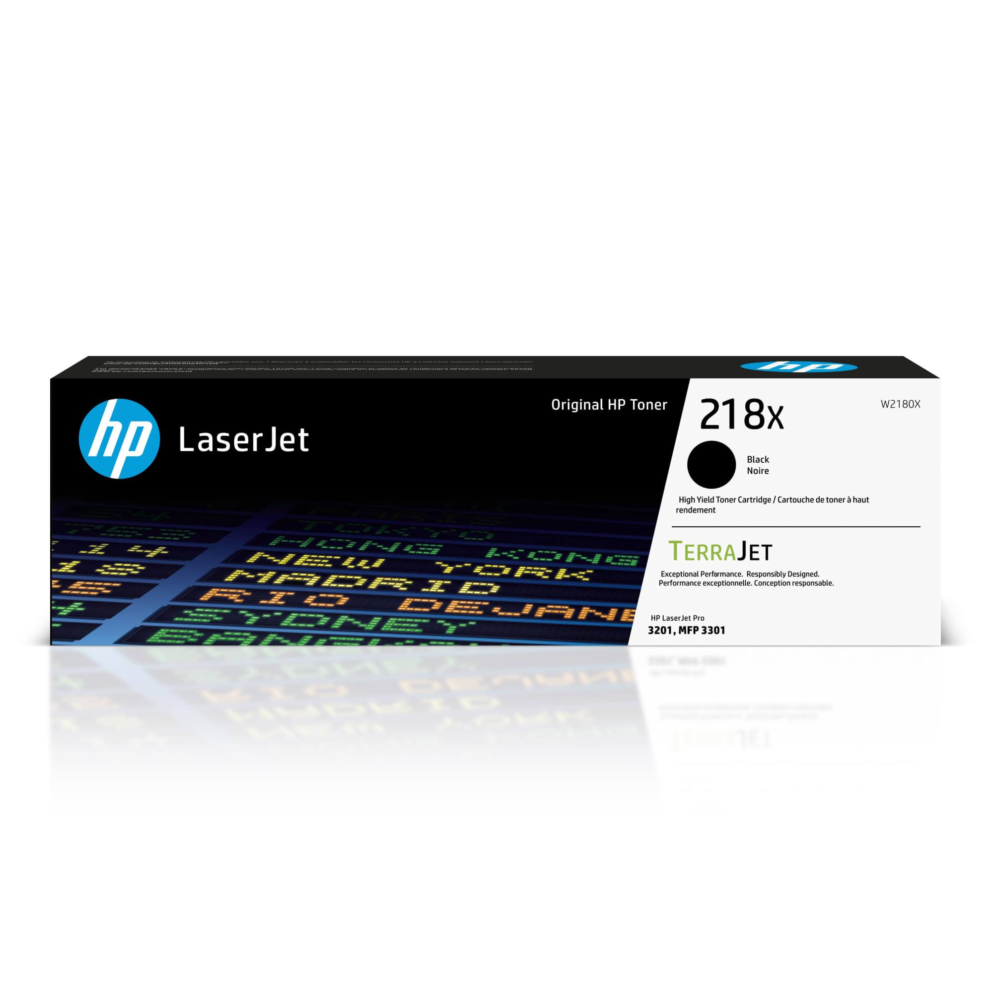 Original HP 218X Black High-Yield Toner Cartridge w2180x