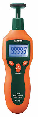 EXTECH, +/-0.05% of Reading +1 Digit RPM Accuracy, 1 RPM ...