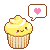 Résultat de recherche d'images pour "gif cupcake kawaii"