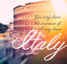 Inspirational Travel Quotes: Italy | 100 Days of Sunshine via Relatably.com