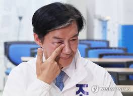 조국 눈 멍 아이콘