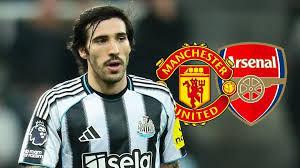Sandro Tonali's Transfer Saga Heats Up: Arsenal vs Man Utd Showdown