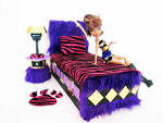 Monster High Spectra Dolls Bed Playset. uk: Toys