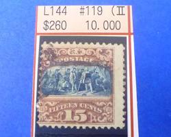 1869年 9セント切手の画像