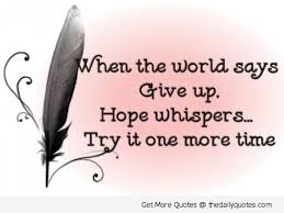 Hope Quotes And Poems. QuotesGram via Relatably.com