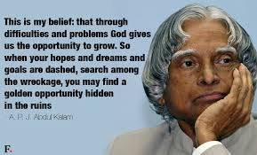 RIP Dr APJ Abdul Kalam: Memorable quotes that show why Kalam will ... via Relatably.com