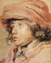 Son Nicolas with a Red Cap - Peter Paul Rubens. Artist: Peter Paul Rubens. Start Date: 1625. Completion Date:1627. Style: Baroque. Genre: portrait - son-nicolas-with-a-red-cap-1627