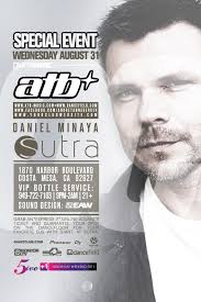ATB, Daniel Minaya. For Bottle Service &amp; Table Specials Contact Daniel@Giantclub.com. For more info http://www.giantclub.com/ - us-0831-274211-front