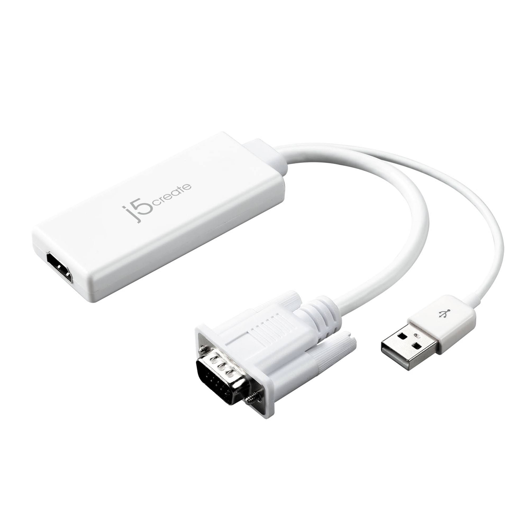 J5create VGA to HDMI Video Audio Adapter jda204