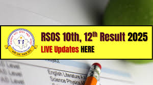 RSOS Result 2025: Rajasthan State Open School Class 10th, 12th Results Release Today at rajasthanstateopenschool.com, Download Scorecard Here